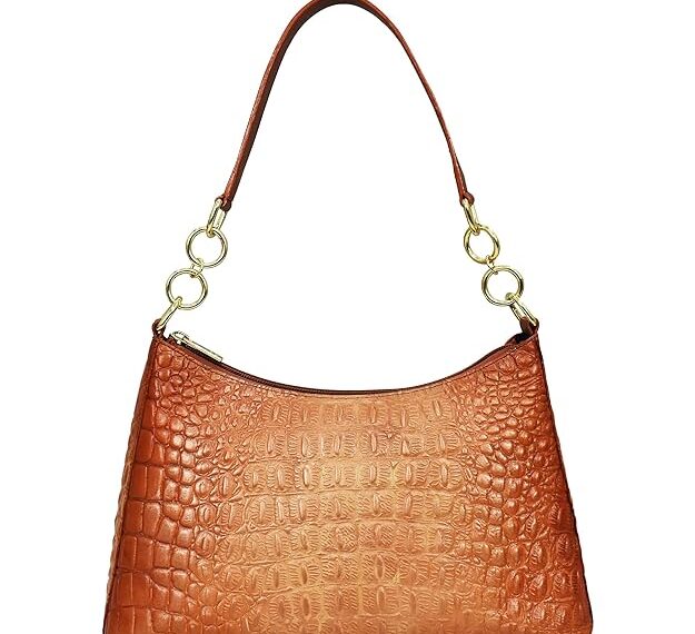 Elevate Your Style with the Anuschka Women’s Hand-Painted Genuine Leather Hobo